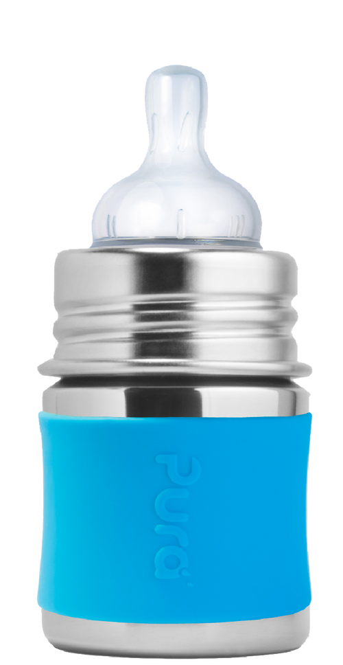  Pura Stainless Aqua Kiki™ 5oz Infant Bottle