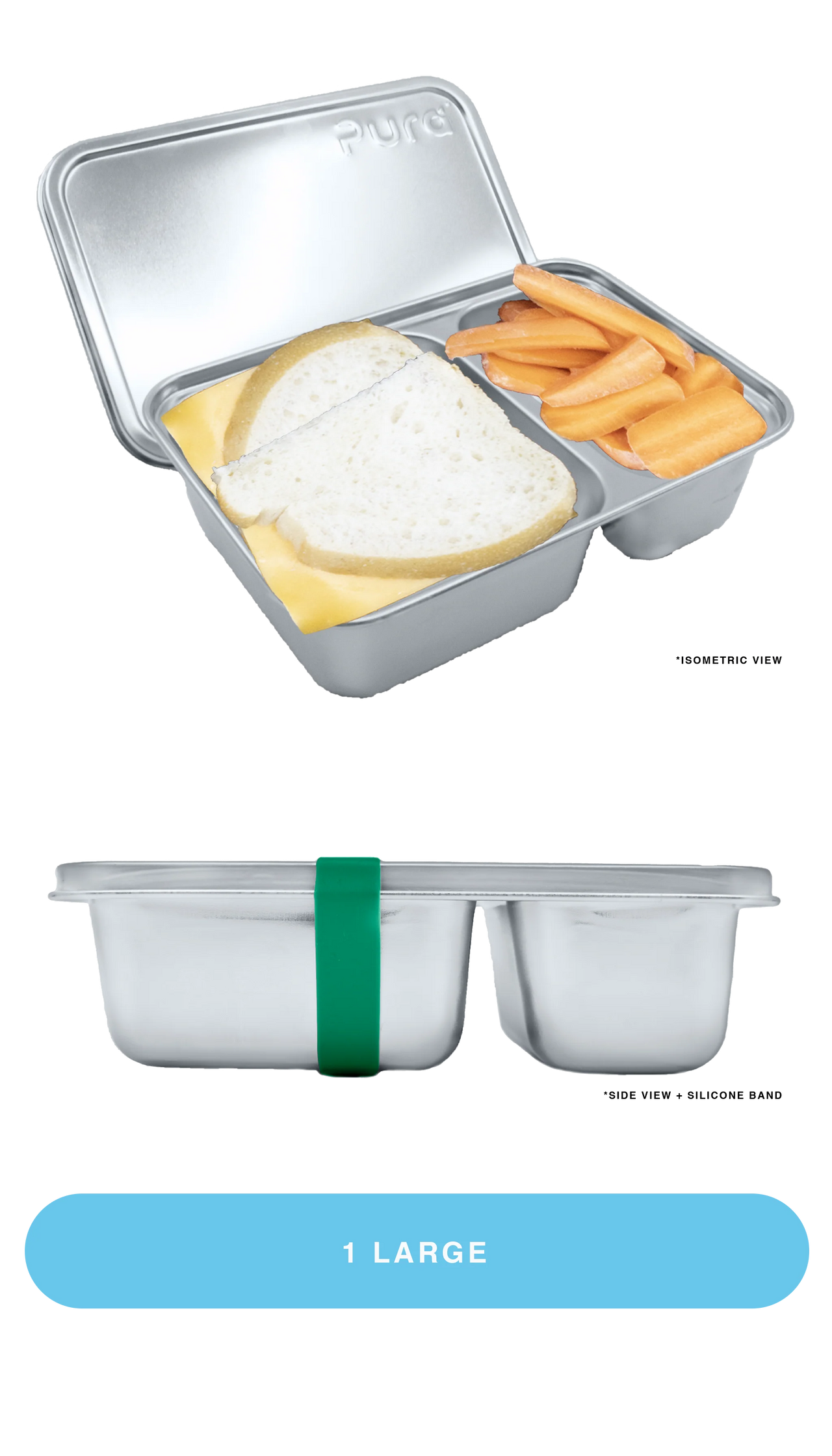 Pura® Lunch Containers
