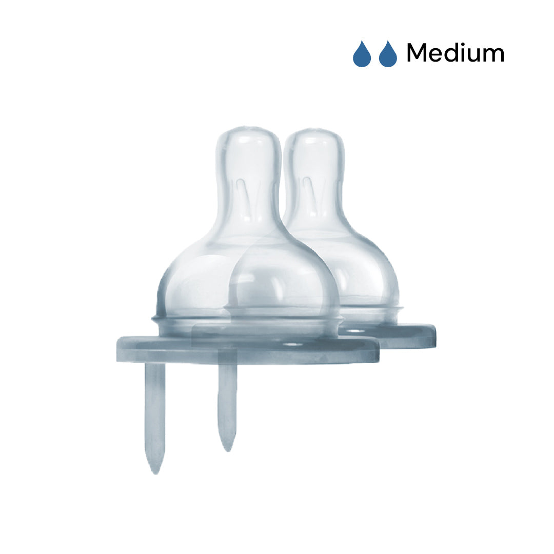 Kiki™ Natural Vent Medium Flow Nipples – Pura