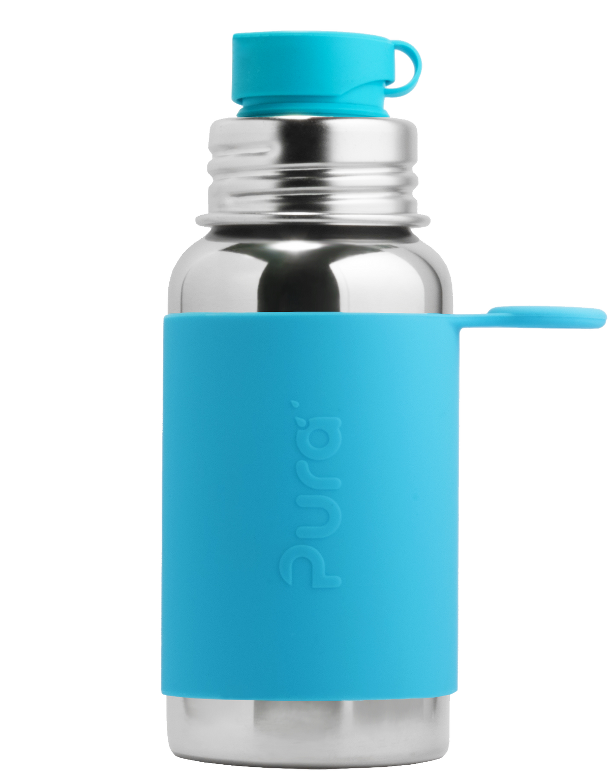 Pura Sport Mini 11oz/325ml Bottle w/Sleeve & Silicone Big Mouth Sport Top -  Stainless Steel, Leak-Pr…See more Pura Sport Mini 11oz/325ml Bottle