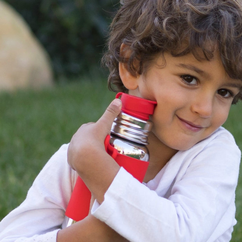 Pura Sport Big Mouth Silicone Lid - Plastic-Free Leak-Proof Sport Top - Fits Pura Sport & Kiki Bottles - Medical Grade Silicone