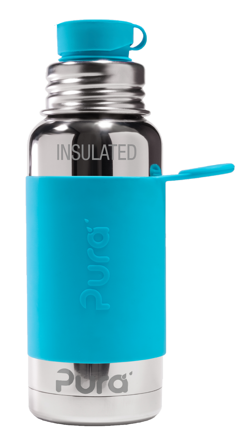 thumbnail image 2 of Pura Sport Big Mouth Silicone Lid - Plastic-Free, Leak-Proof Top For Active Lifestyles 2 of 13