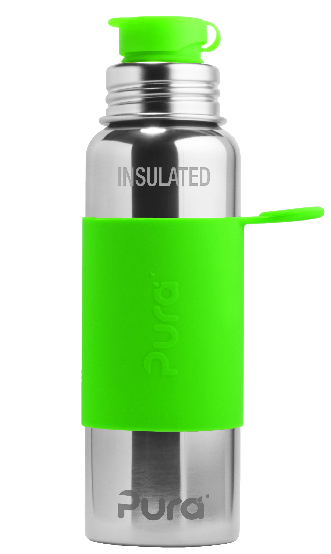 Pura Stainless Green Big Mouth® Sport 22oz Insulated Bottle