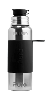 Pura Stainless Black Big Mouth® Sport 22oz Insulated Bottle