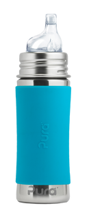 Pura Stainless Fox Design Kiki™ 11oz Sippy Bottle