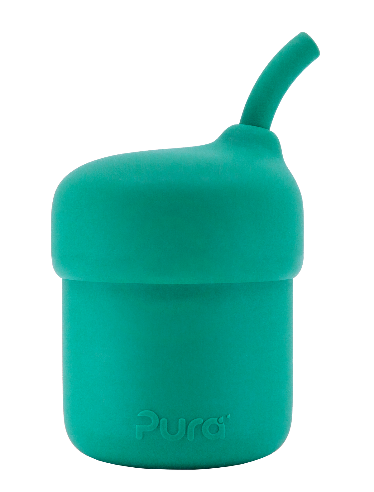 Pura Stainless Kiki 9oz Insulated Straw Bottle - Slate Bumper